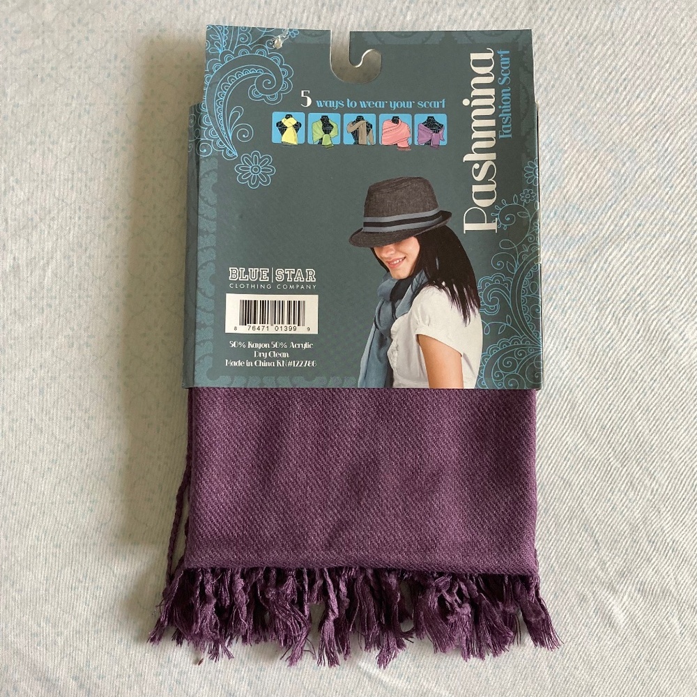 New blue star clothing company Pashmina scarf